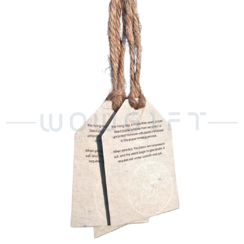 客製種子紙吊牌．台灣製環保種植紙卡．品牌活動ESG贈品