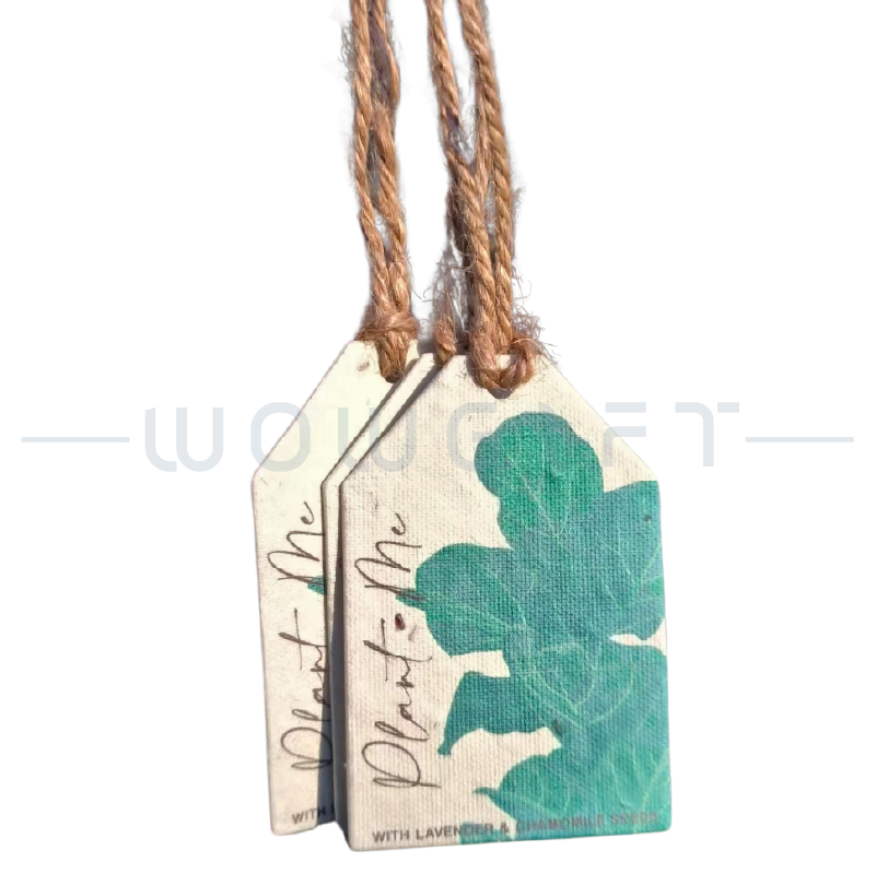 客製種子紙吊牌．台灣製環保種植紙卡．品牌活動ESG贈品