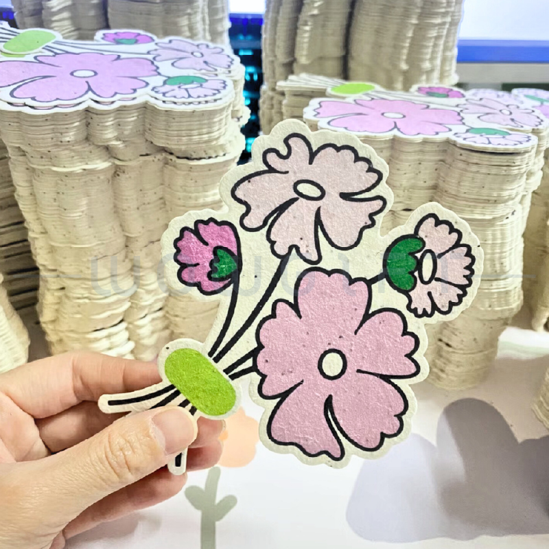 客製種子紙卡片．台灣製造可發芽環保卡