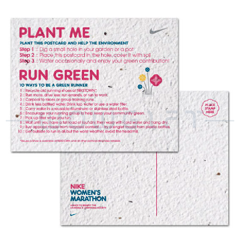 客製種子紙卡片．台灣製造可發芽環保卡