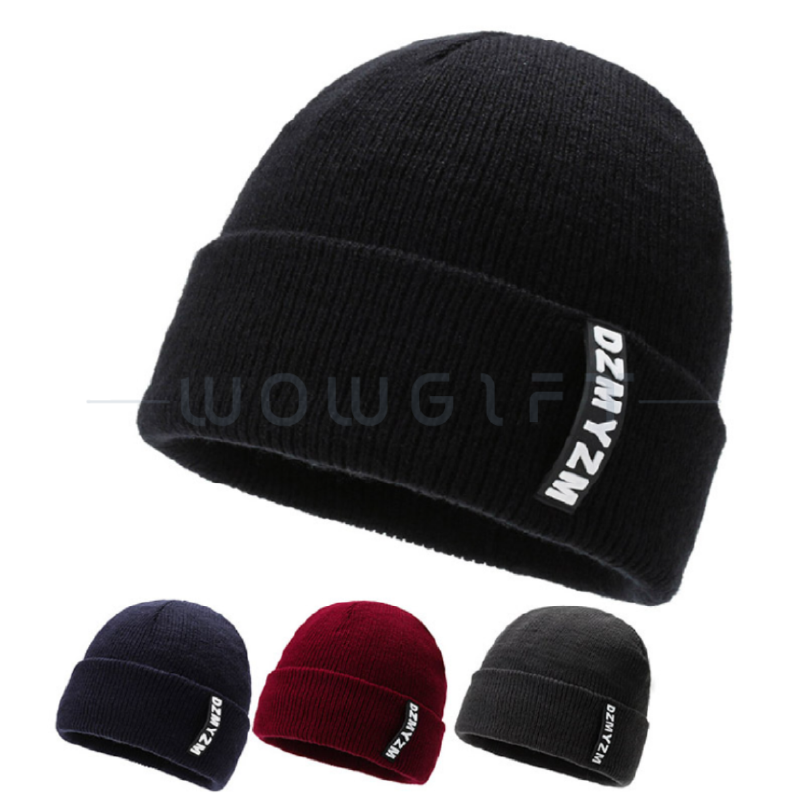 針織保暖毛帽．客製LOGO冬季毛帽．企業暖心贈品