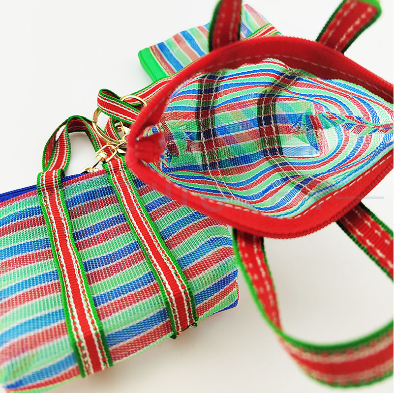 復古茄芷袋造型鑰匙圈．迷你零錢包