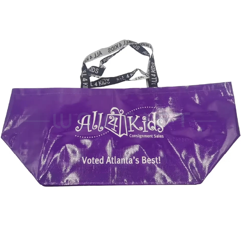 超大容量編織搬家袋．防水耐重手提購物袋