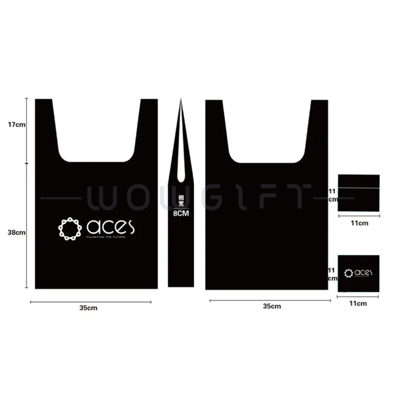 環保折疊手提袋．企業客製購物袋 / 超輕可收納隨身袋