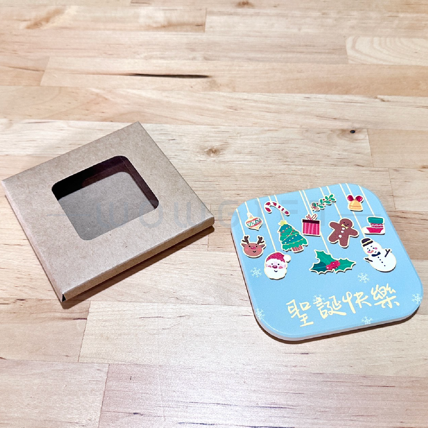 客製陶瓷杯墊｜方形