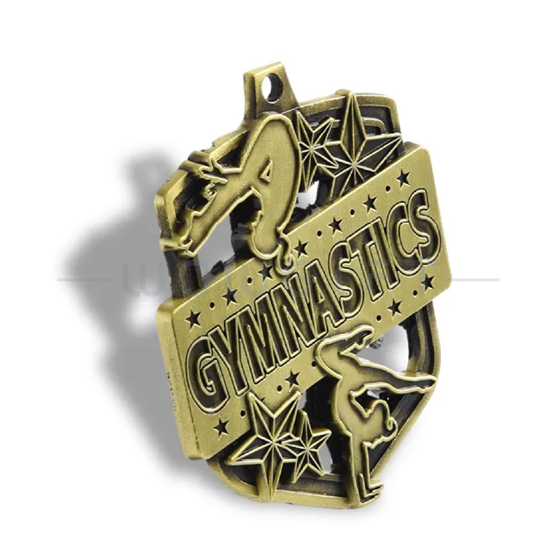 客製比賽運動獎牌-黃銅