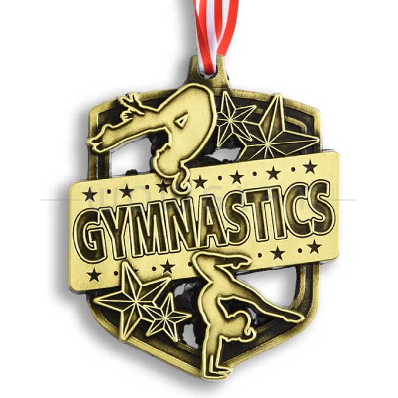 客製比賽運動獎牌-黃銅