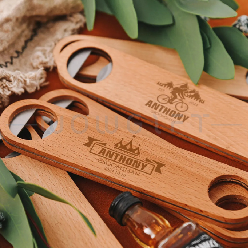 木質開瓶器客製．長條形啤酒開瓶器．企業禮品木柄開瓶器