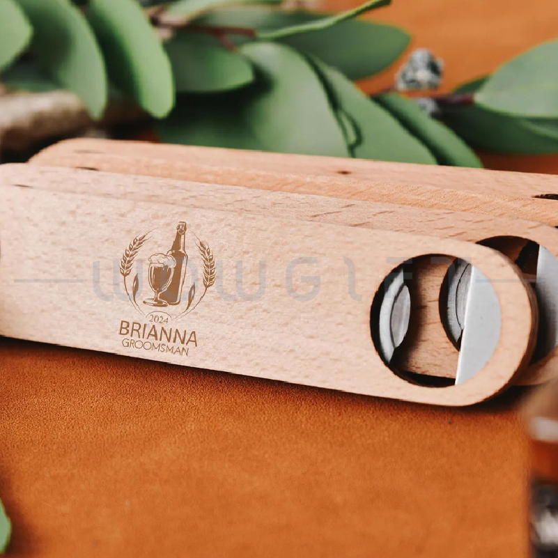 木質開瓶器客製．長條形啤酒開瓶器．企業禮品木柄開瓶器