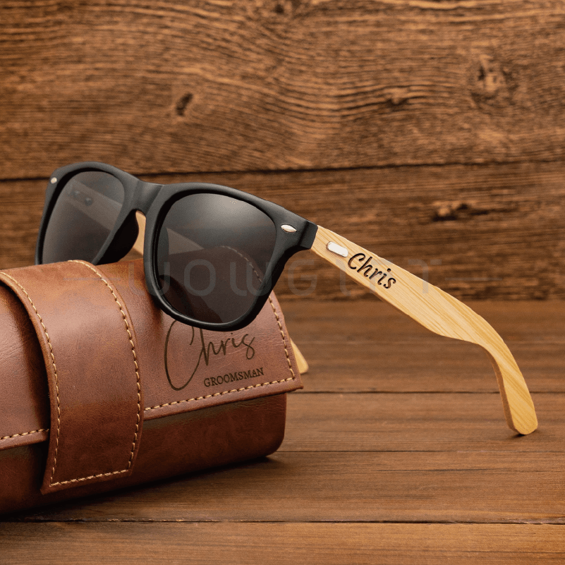 客製太陽眼鏡｜復古皮革鏡盒