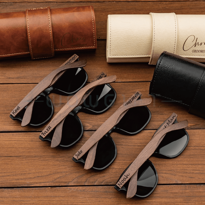 客製太陽眼鏡｜復古皮革鏡盒