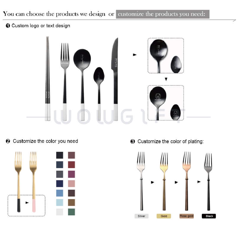 客製化質感皮革袋｜不鏽鋼餐具