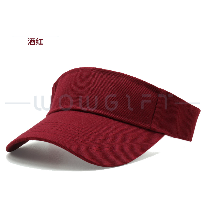 空頂帽客製．成人運動遮陽帽．廣告帽刺繡印刷