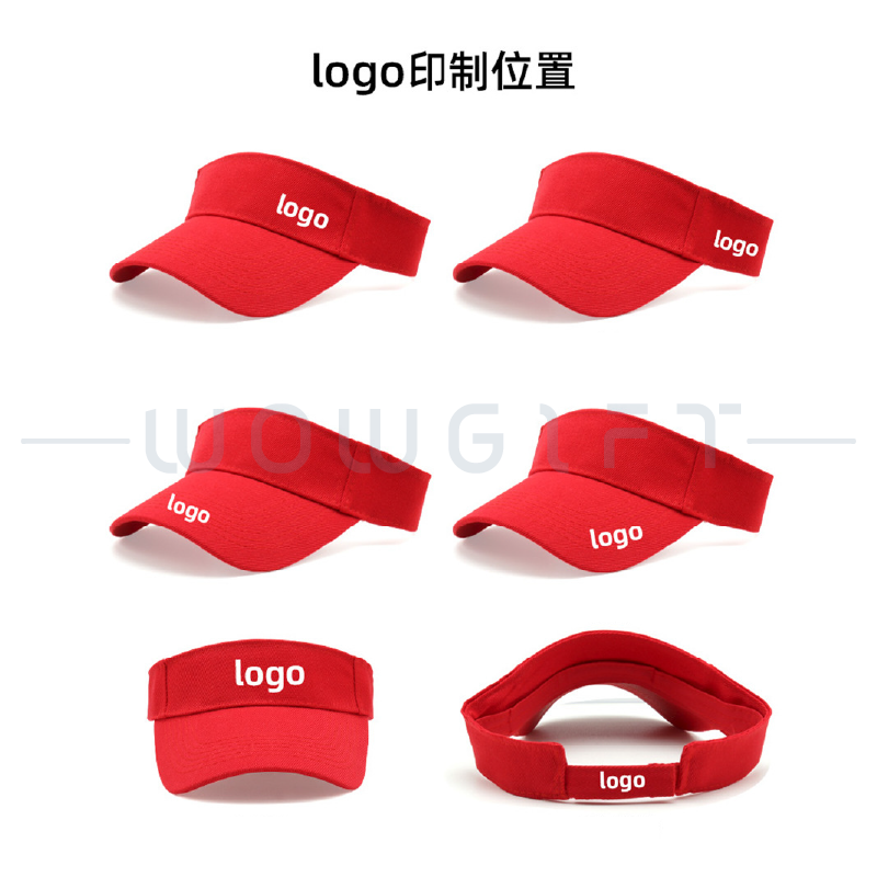 空頂帽客製．成人運動遮陽帽．廣告帽刺繡印刷