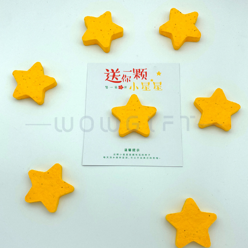 種子紙卡片．可發芽環保材質 / 客製婚禮小卡・活動入場券