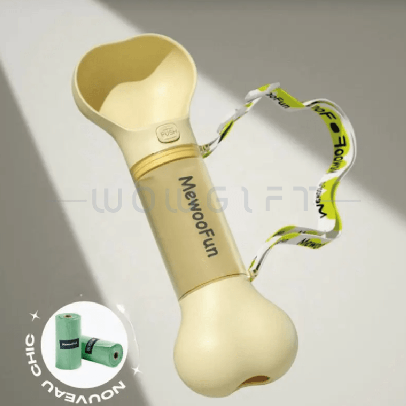 肩背寵物飲水器撿便袋