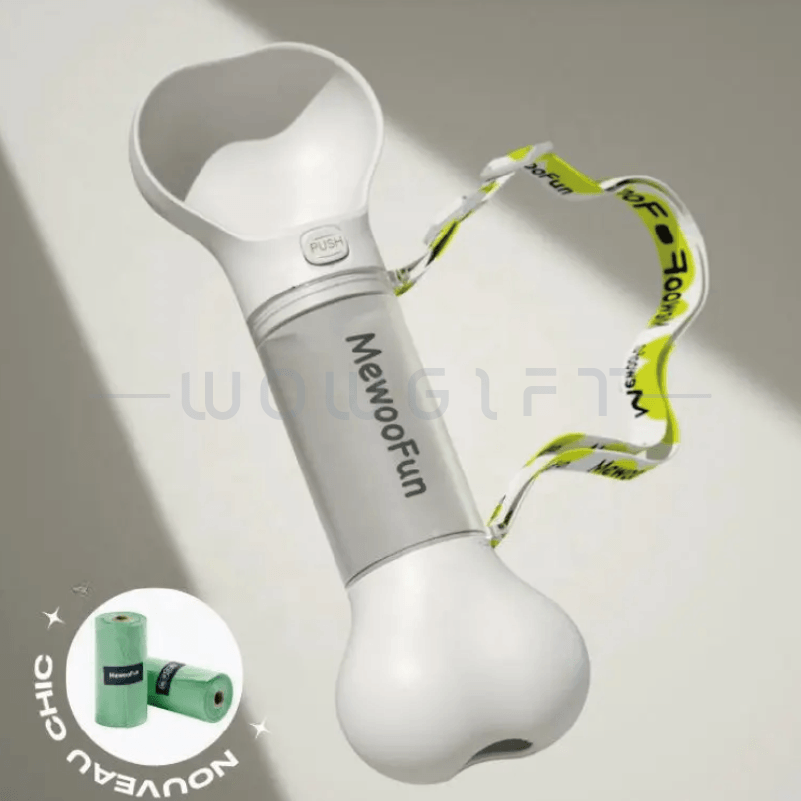 肩背寵物飲水器撿便袋