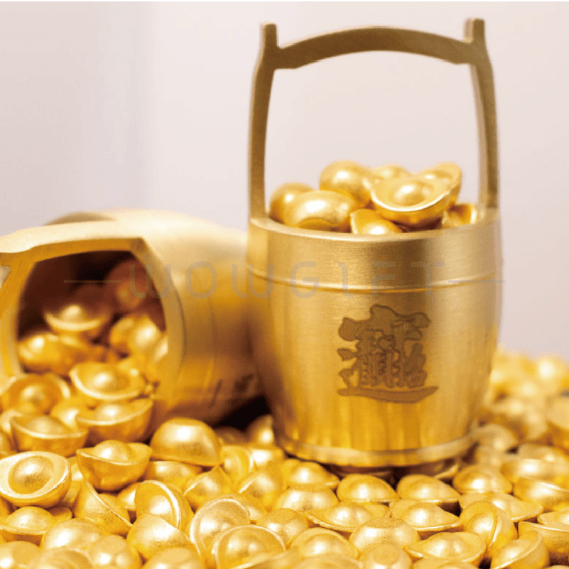 辦公開運小物｜一桶金｜金條金磚