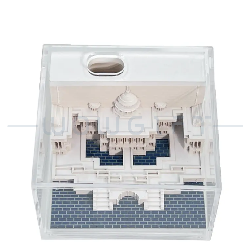 客製3D立體紙雕桌曆