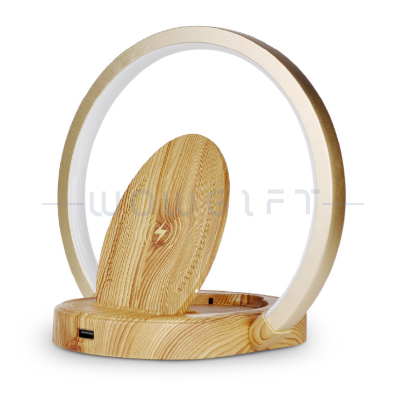 無線充電氛圍小夜燈．無線手機充電檯｜可折疊設計