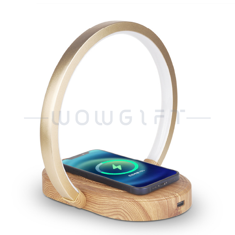 無線充電氛圍小夜燈．無線手機充電檯｜可折疊設計