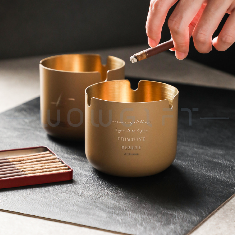 不鏽鋼煙灰缸客製，質感菸灰缸