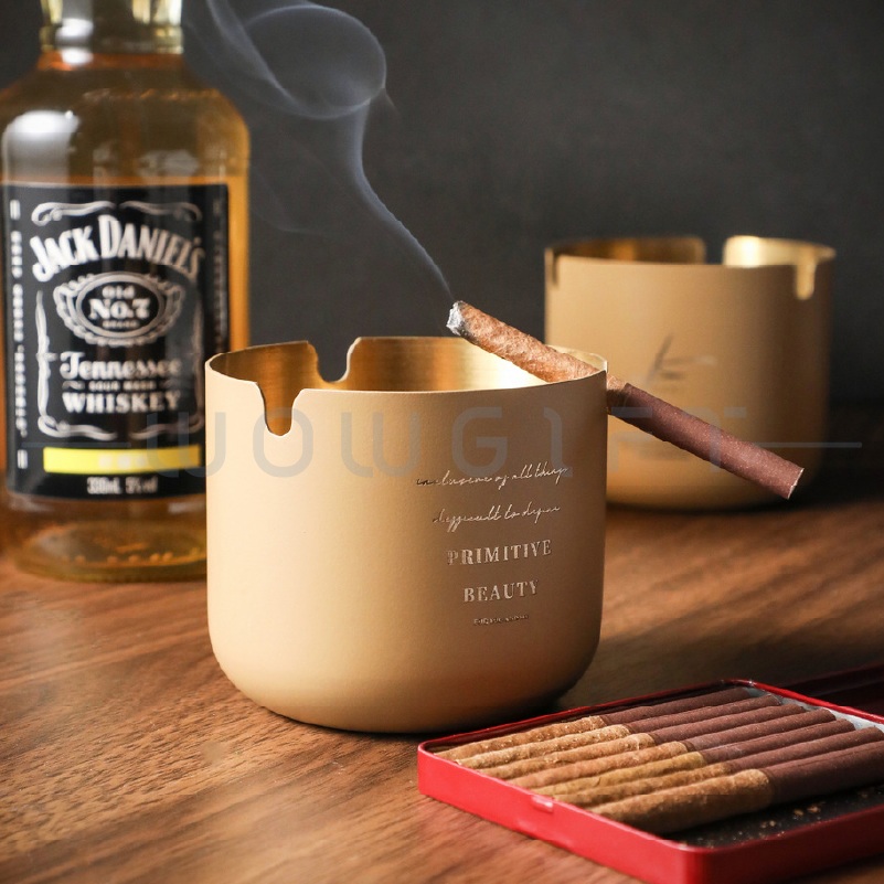 不鏽鋼煙灰缸客製，質感菸灰缸