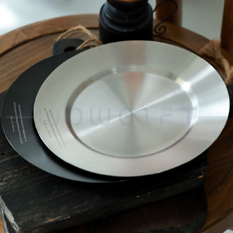 不鏽鋼金屬盤客製，餐酒盤