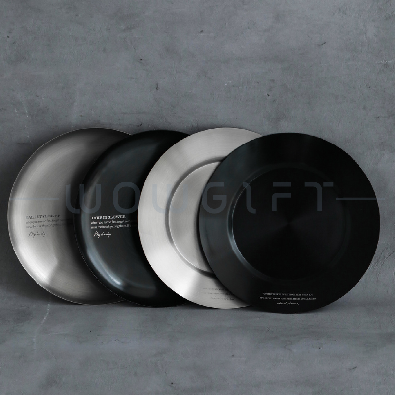 不鏽鋼金屬盤客製，餐酒盤