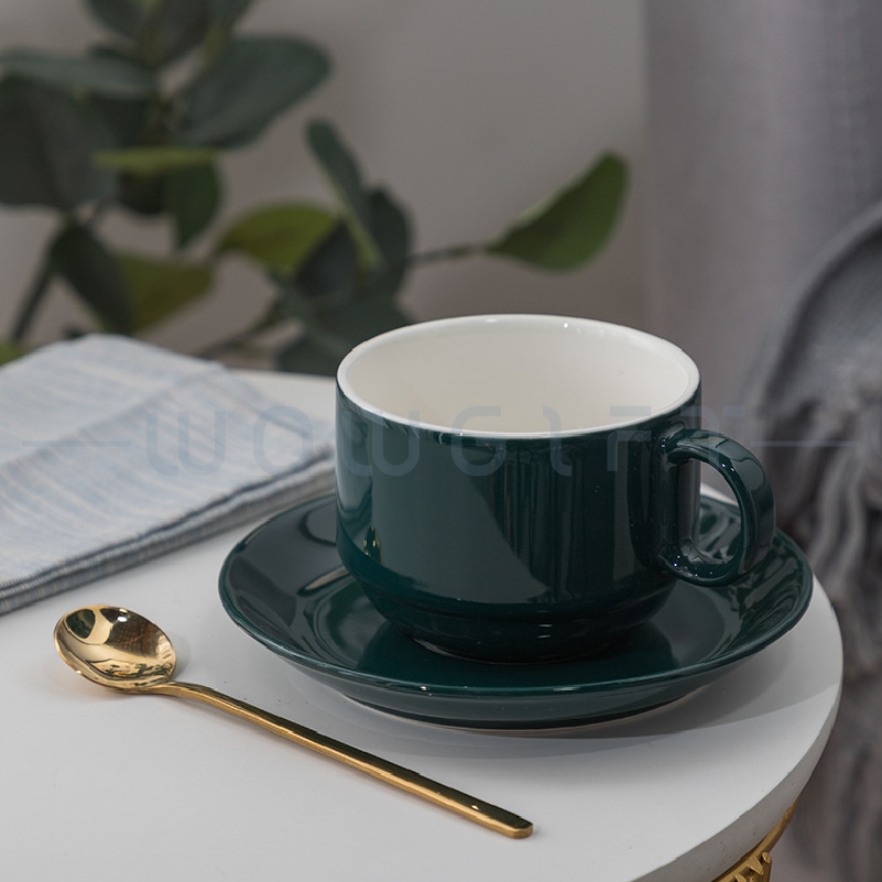 陶瓷咖啡杯碟勺禮盒客製，咖啡館開店