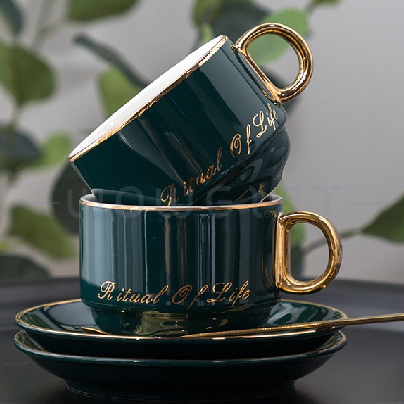 陶瓷咖啡杯碟勺禮盒客製，咖啡館開店