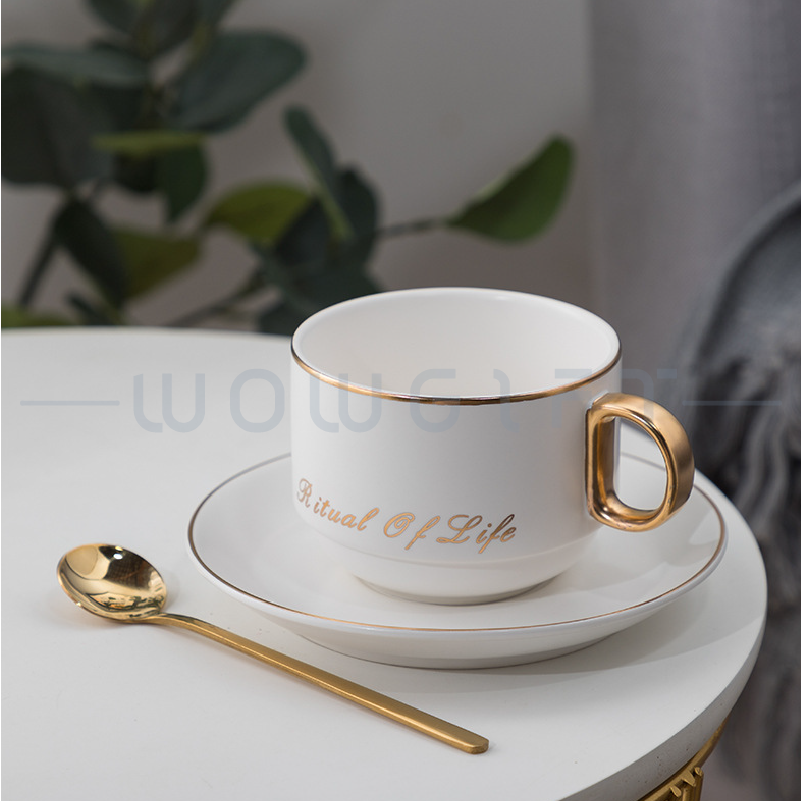 陶瓷咖啡杯碟勺禮盒客製，咖啡館開店