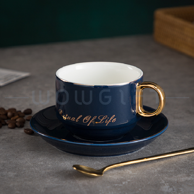 陶瓷咖啡杯碟勺禮盒客製，咖啡館開店
