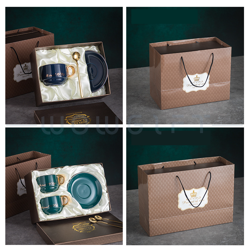 陶瓷咖啡杯碟勺禮盒客製，咖啡館開店