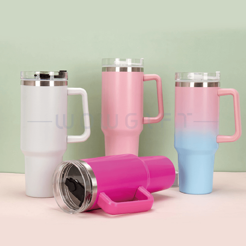 漸層手提冰霸杯｜隨手吸管杯