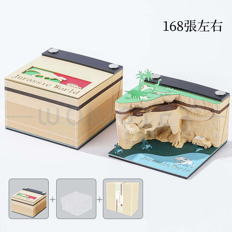 3D立體便條紙客製．創意便條紙雕刻