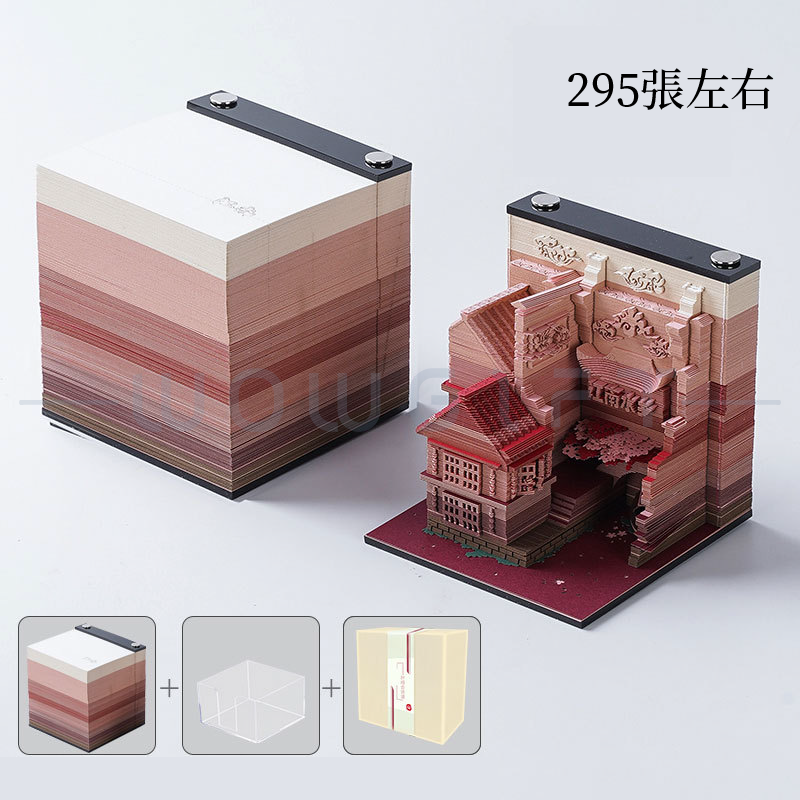 3D立體便條紙客製．創意便條紙雕刻