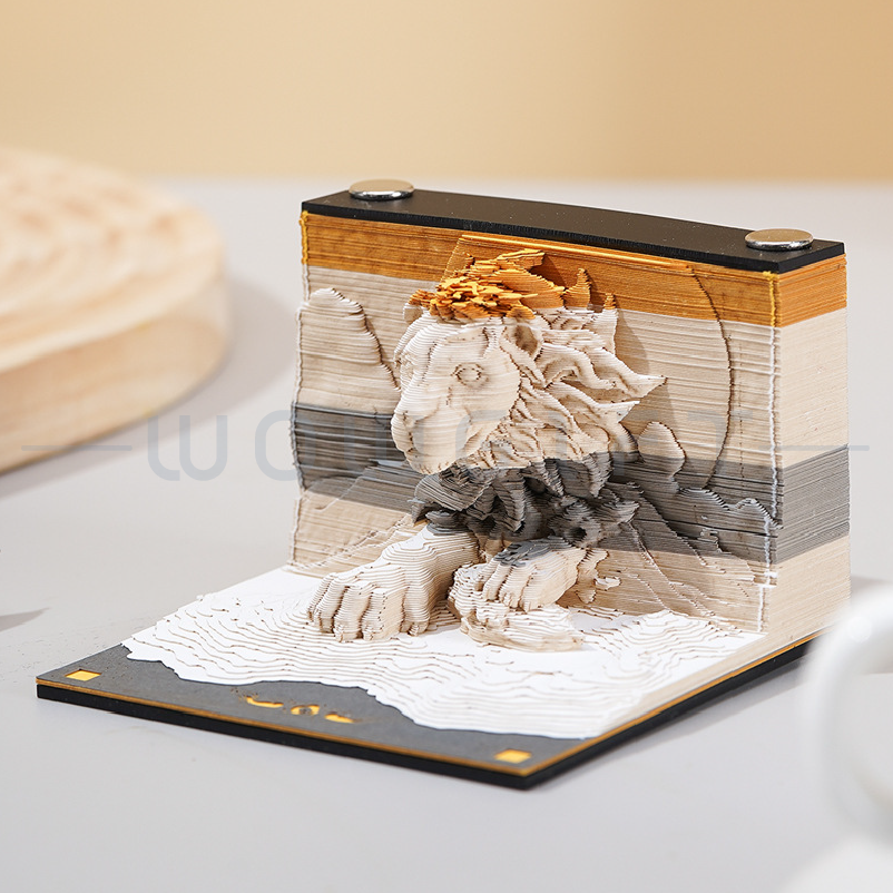 3D立體便條紙客製．創意便條紙雕刻