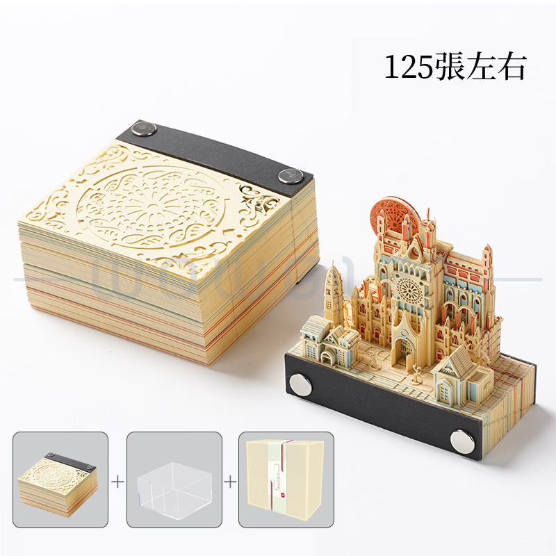 3D立體便條紙客製．創意便條紙雕刻