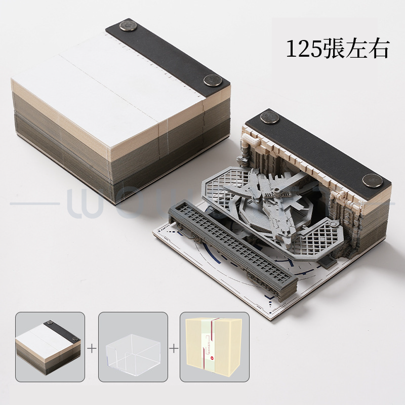 3D立體便條紙客製．創意便條紙雕刻