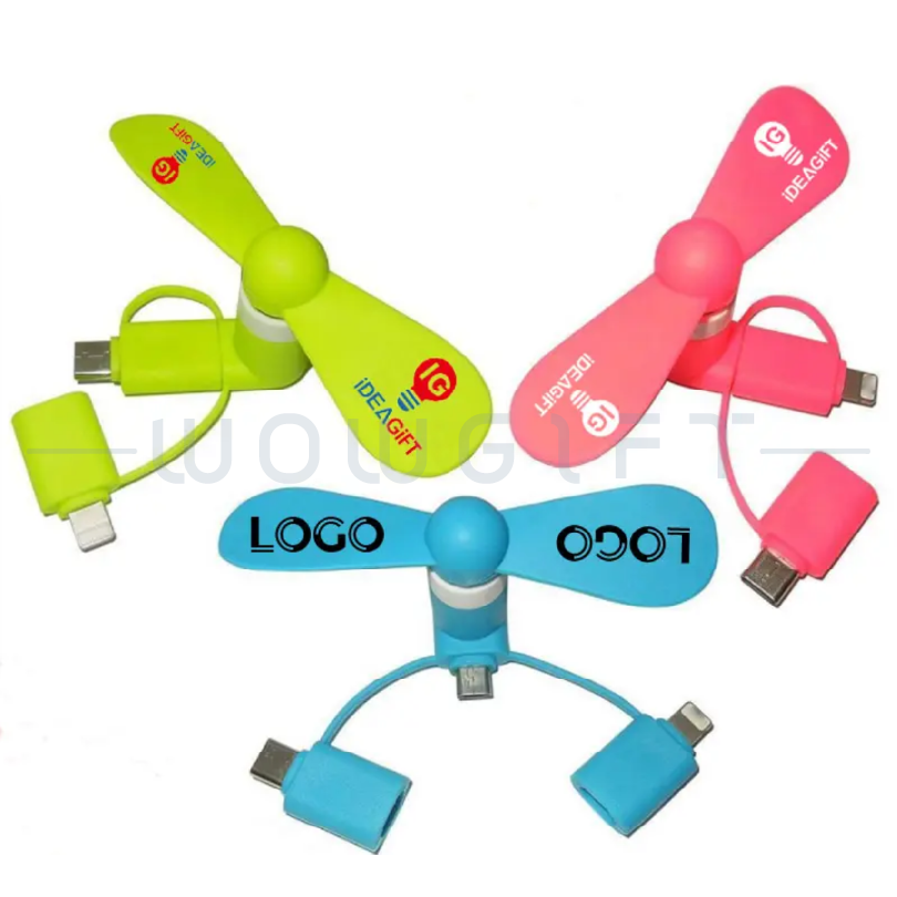 客製USB手機小風扇．企業宣傳贈品／活動小物