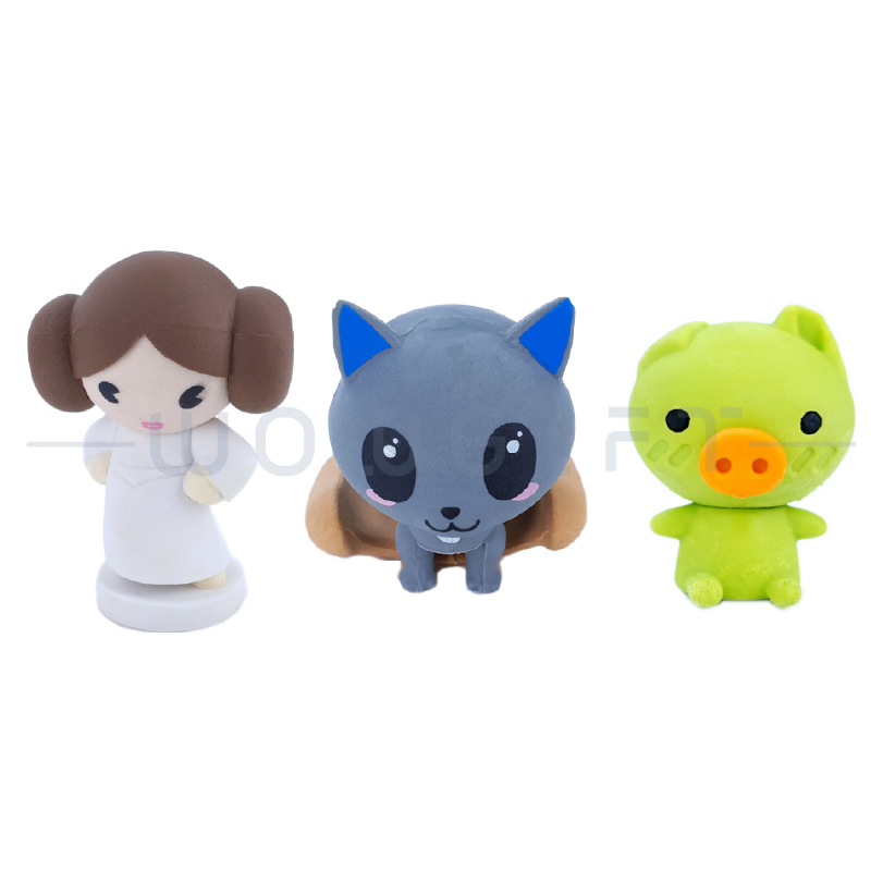 3D 造型橡皮擦・客製立體模型