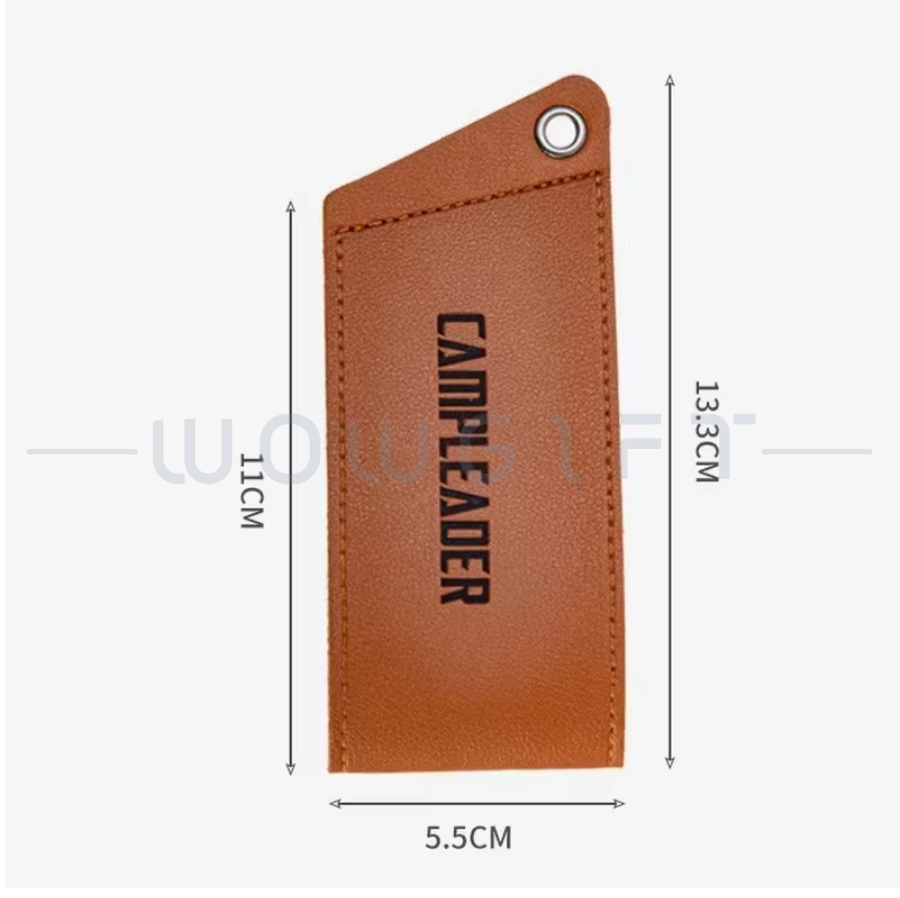 露營不銹鋼杯｜皮革杯套