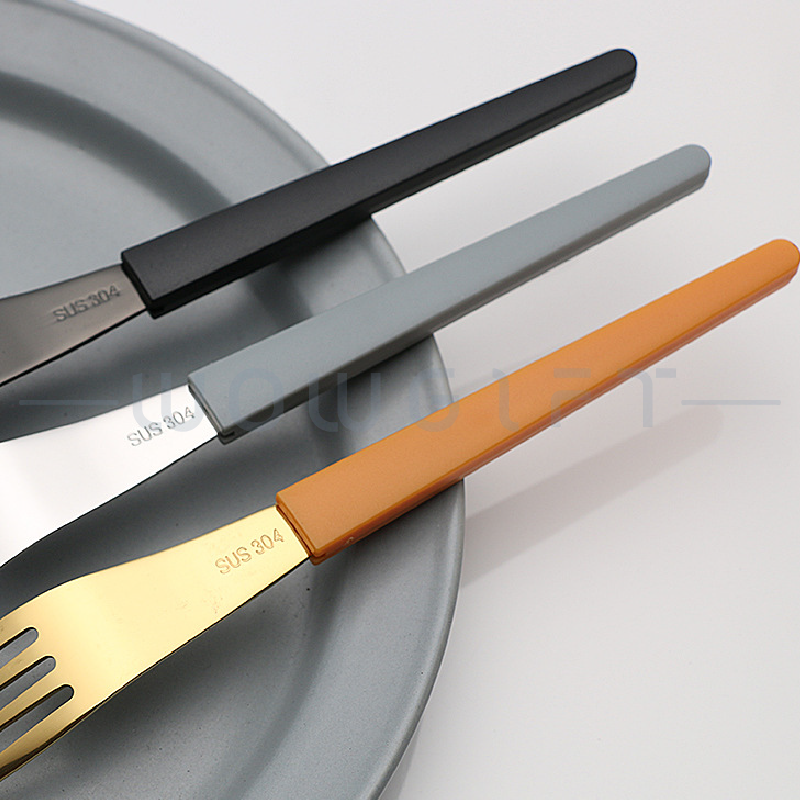 304不鏽鋼隨身餐具四件組客製．客製環保餐具