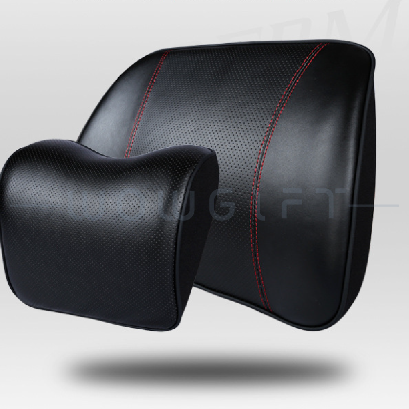 真皮汽車頭枕客製．交車禮品