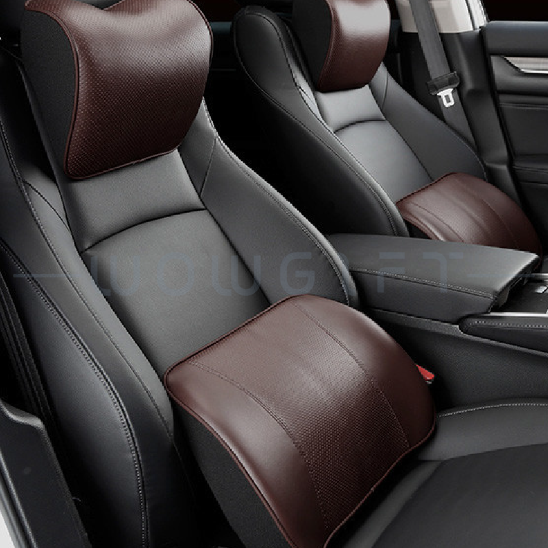 真皮汽車頭枕客製．交車禮品