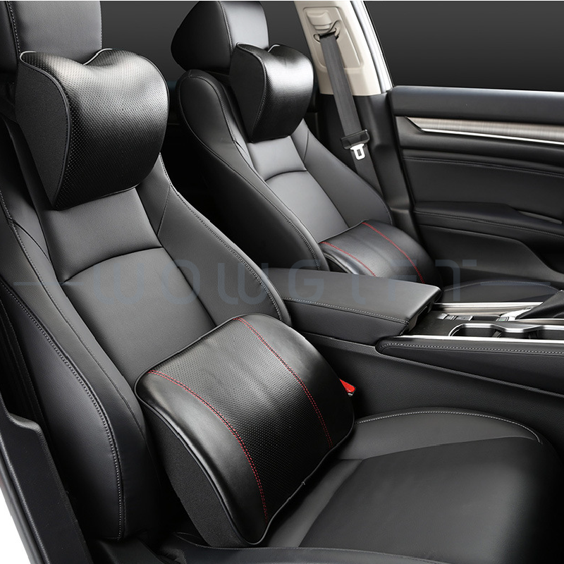 真皮汽車頭枕客製．交車禮品