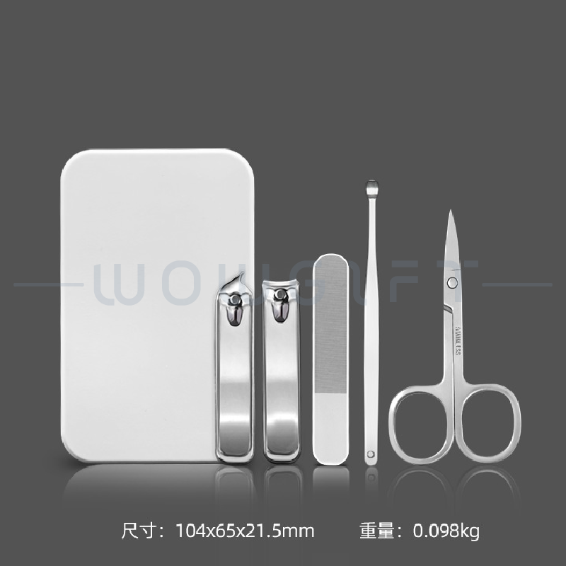 不鏽鋼指甲剪工具組客製．隨身修容