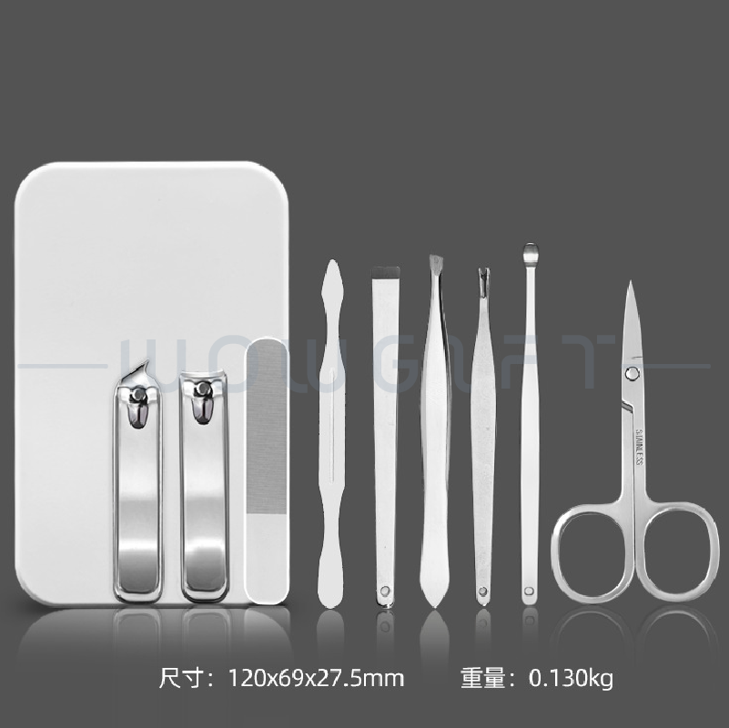 不鏽鋼指甲剪工具組客製．隨身修容