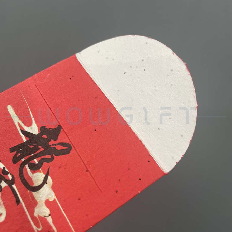 種子紙紅包袋客製．年節紅包客製